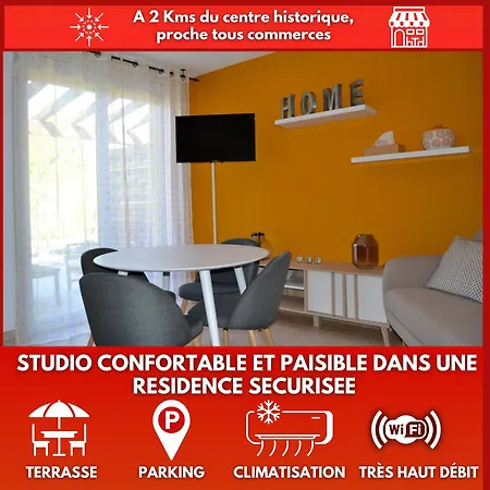 La Merveille De Vermeil - Parking - Climatisation - Terrasse *